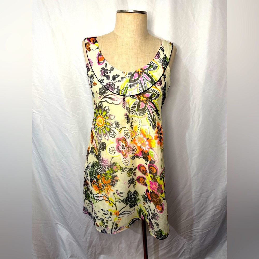 American Rag Floral Boho Sleeveless Dress‎